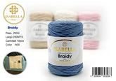 DIY BRAIDY 2MM 250G ISABELLA 纱线